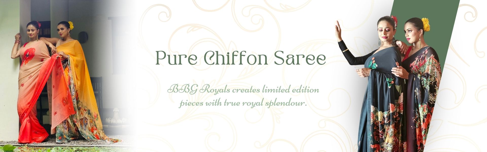 Saree Banner | BBG Royals